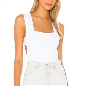 Free people white bodysuit